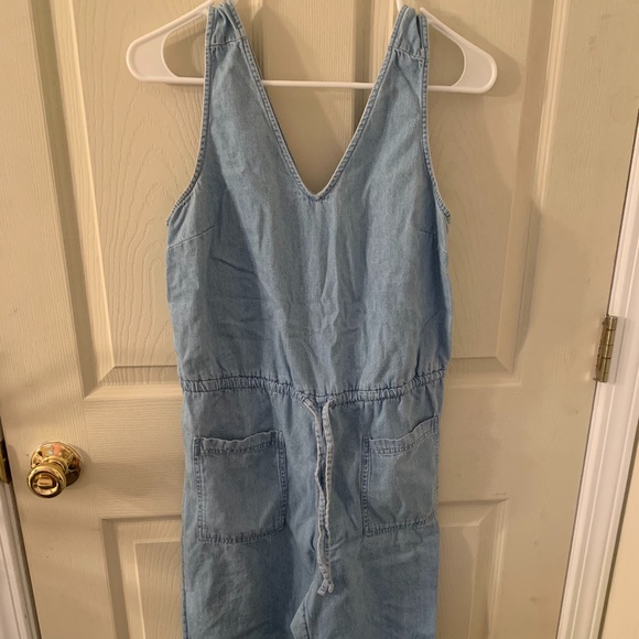 "Denim" Pantsuit - Picture 2 of 3